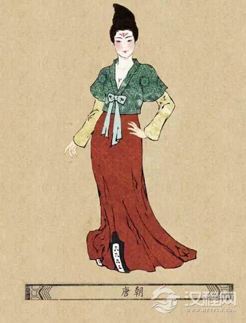 古代中国女子服饰变化,唐朝实在有点接受不了
