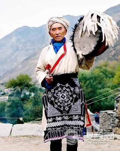 四川－羌族羊皮鼓舞