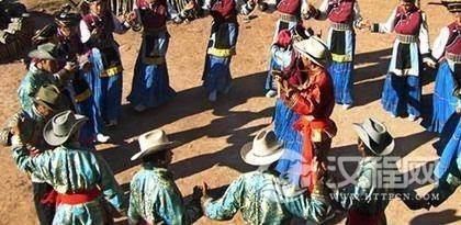 普米族丰富多彩的舞蹈文化