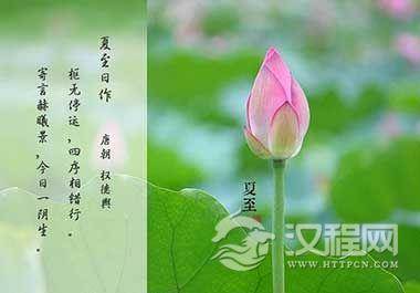 夏至的诗句 夏至的诗句