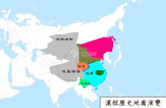 宋朝地图（公元1121年）