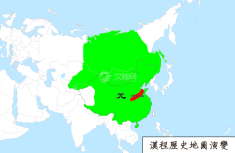 元朝地图（公元1351年）