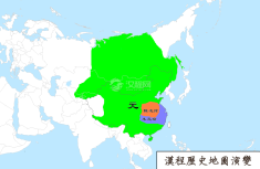 元朝地图（公元1361年）