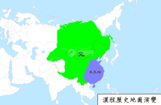 元朝地图（公元1367年）
