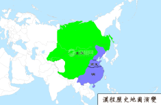 明朝地图（公元1401年）