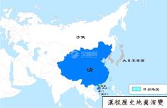 清朝地图（公元1904年）