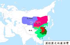 汉朝地图（公元20年）