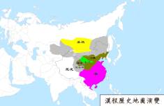 南北朝地图（公元431年）
