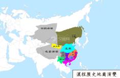 宋朝地图（公元962年）