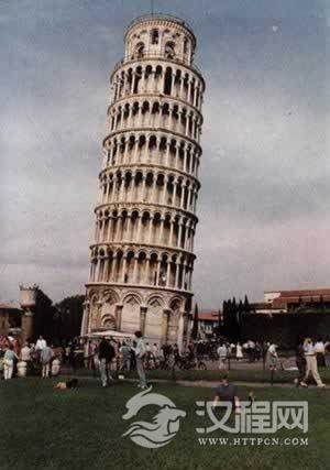 意大利专家试图挽救比萨斜塔的不断倾斜（歷史上的今天.中國）