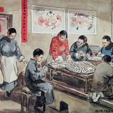 过年吃饺子的来历与传说