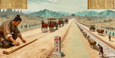 古代的高速公路网:秦始皇的“车同轨”政策背后是怎样的系统工程?