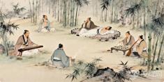 竹林七贤的朋友圈:魏晋名士的醉酒、清谈与避世行为艺术