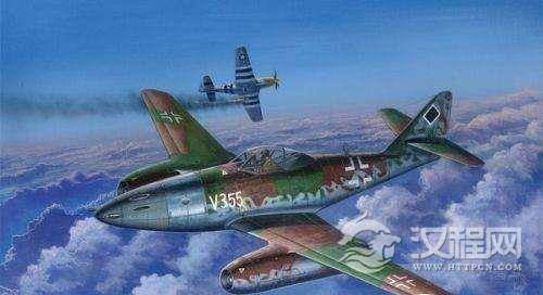 世界上第一架喷气歼敌机是Me262 歼击机又称轰炸机！