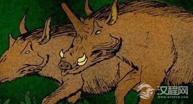 1000万年前的库班猪——长角的猪