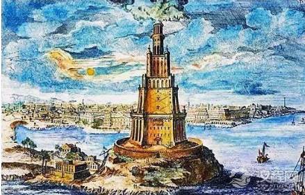 亚历山大灯塔：古代埃及的两大奇迹之一
