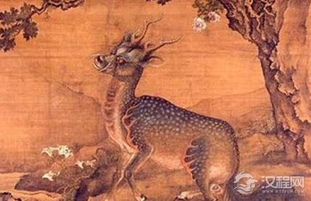 郑和带来的一幅长颈鹿的画，为何会被称为神兽呢？
