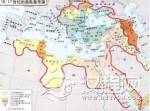 奥斯曼土耳其——世界史土耳其地图