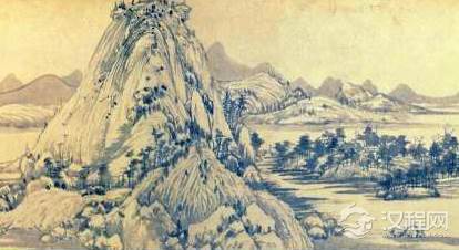 中国十大传世名画之一，《富春山居图》表现的内容是什么？