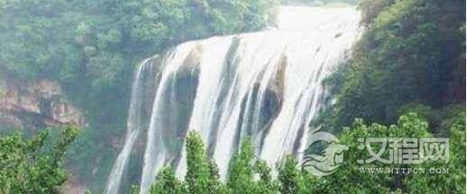 中国最大的瀑布，黄果树瀑布(高度77.8米/宽101米)