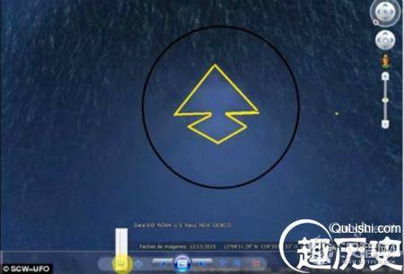 太平洋底现神秘"巨型金字塔" 外媒：或为UFO基地