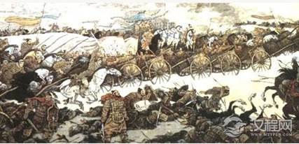 在白沟河战役中，朱棣如何抓住机会绕到李景隆后方放火？