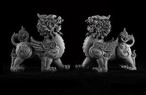 中国古代招财神兽石雕貔貅