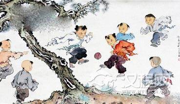 话说中国古代蹴鞠——今有足球，古有蹴鞠