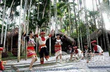 佤族舞蹈竹竿舞