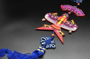 民间娱乐玩具风筝的另一种表现美感形式沙燕蝴蝶家居装饰挂饰挂件