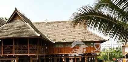 傣族建筑傣族竹屋主要用什么搭建有什么特点