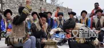 羌族文化古色古香的羌族酿酒文化