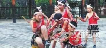 毛南族舞蹈不一样的毛南族猴鼓舞啥样