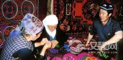 民族传统文化精美的乌孜别克族的手工业文化