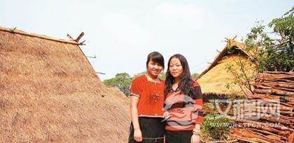 佤族的传统民居建筑：四壁落地房