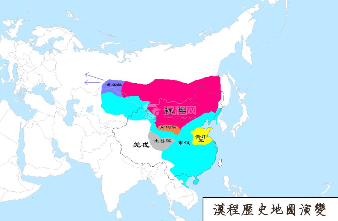 汉朝地图_汉朝历史地图_汉朝历史地图演变_汉程历史