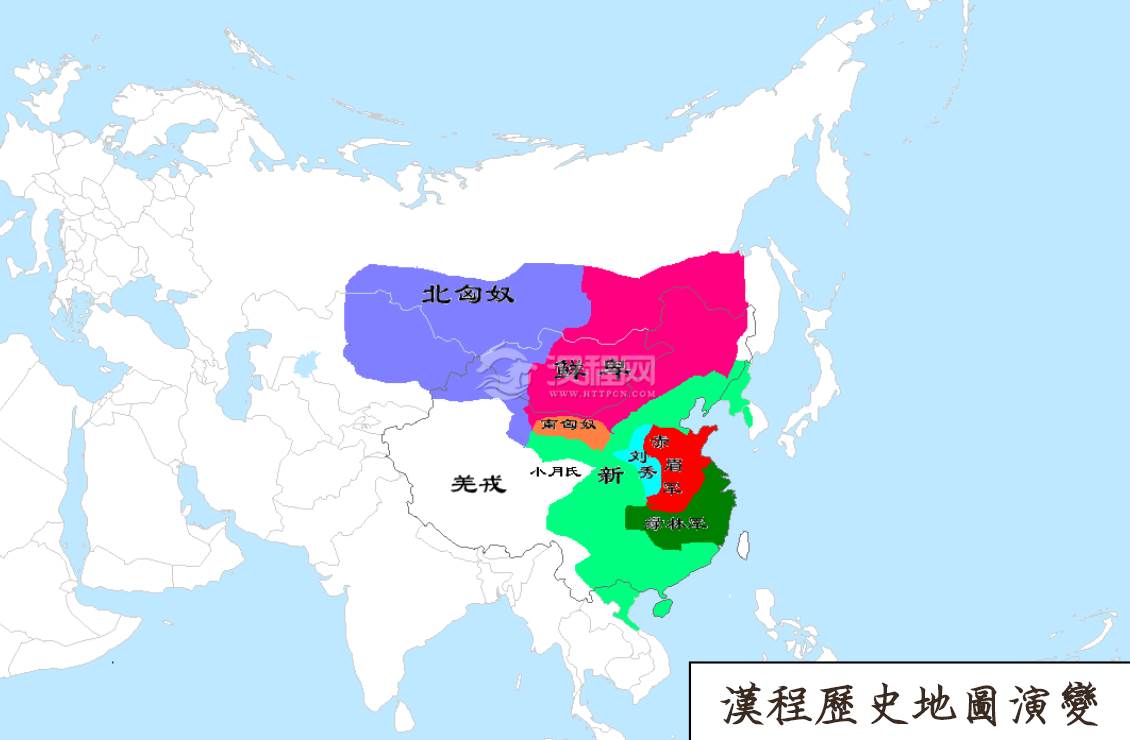 元朝地图_元朝历史地图_元朝历史地图演变_汉程历史