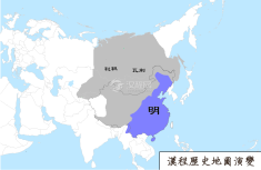 明朝地图（公元1409年）