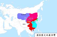 汉朝地图（公元24年08）