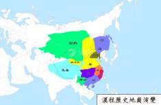 唐朝地图（公元902年）