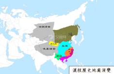 宋朝地图（公元970年）