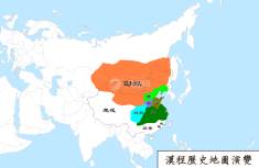 汉朝地图（公元前205年06）