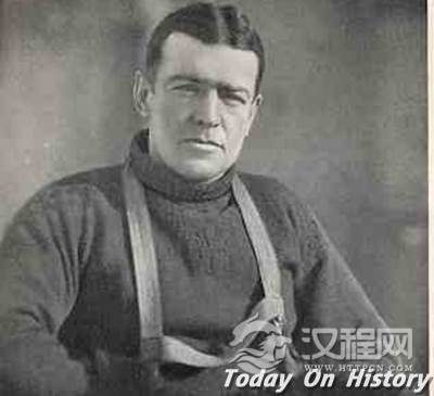 英国南极探险家欧内斯特·沙克尔顿逝世