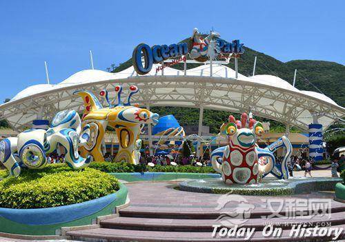远东最大规模的海洋主题公园——香港海洋公园开放