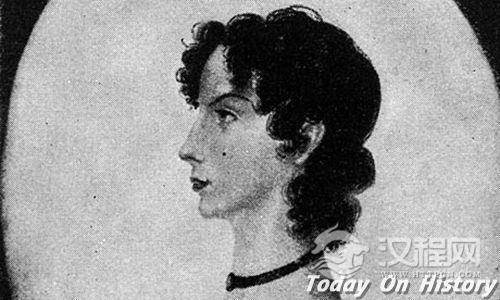 19世纪英国小说家、诗人安妮·勃朗特出生