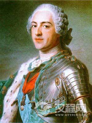 法国国王路易十五逝世