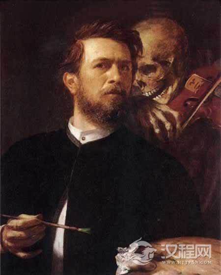 瑞士象征主义画家阿诺德•勃克林逝世