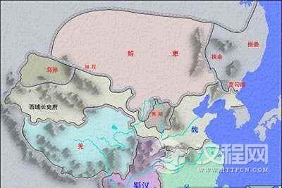 三国时期地图——图说古代三国时期中国版图