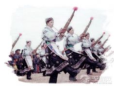 苗族跳花节