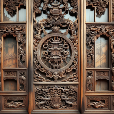 探秘中国传统建筑中的木雕窗花艺术